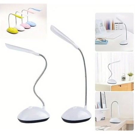 Lámpara de Escritorio Plegable Portátil LED de 4 Colores.