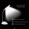 Lámpara de Escritorio Plegable Portátil LED de 4 Colores.