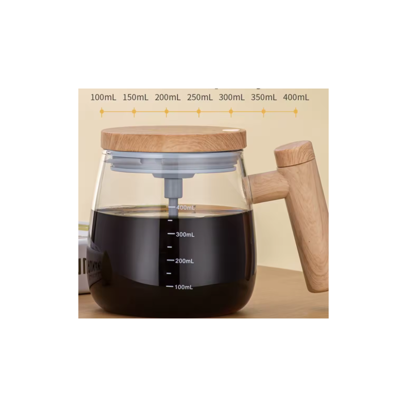 Taza  mezcladora eléctrica de vidrio