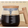 Taza  mezcladora eléctrica de vidrio