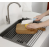 Escurridor Multifuncional para Fregadero – Enrollable, Plegable para Olla