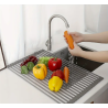 Escurridor Multifuncional para Fregadero – Enrollable, Plegable para Olla