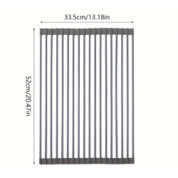 Escurridor Multifuncional para Fregadero – Enrollable, Plegable para Olla