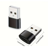 Adaptador USB-C hembra a USB-A macho– Conector compacto