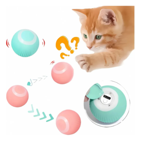 Pelota interactiva para gatos