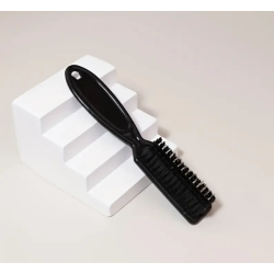 Cepillo para barba negro 14,48 cm – Limpieza de cuello