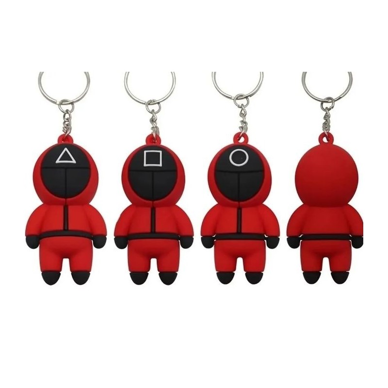 Llavero de Juego de Calamar