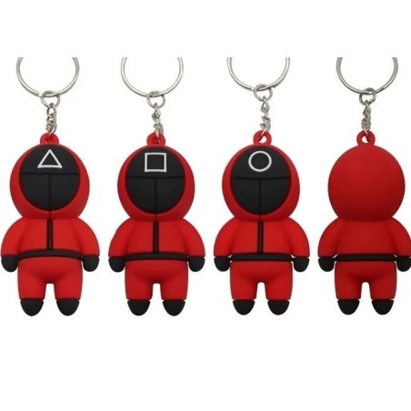 Llavero de Juego de Calamar