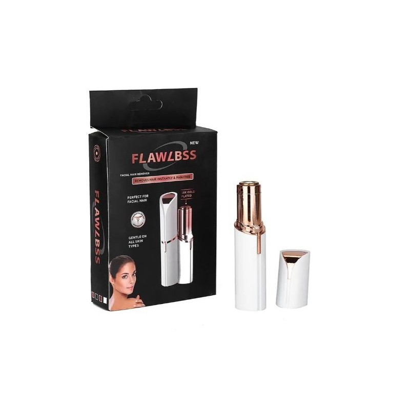 Depilador Facial Portátil “Labial” SKU 9510 – Pilas y LED