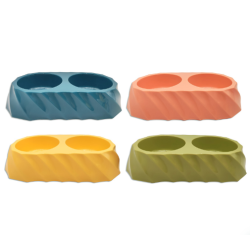 Comedero doble para mascota