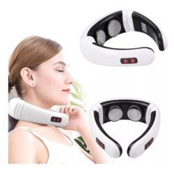 Masajeador de Cuello con 2 Parches Electrodos