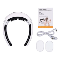 Masajeador de Cuello con 2 Parches Electrodos