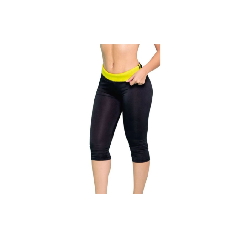 Bermuda capri de neopreno para entrenar