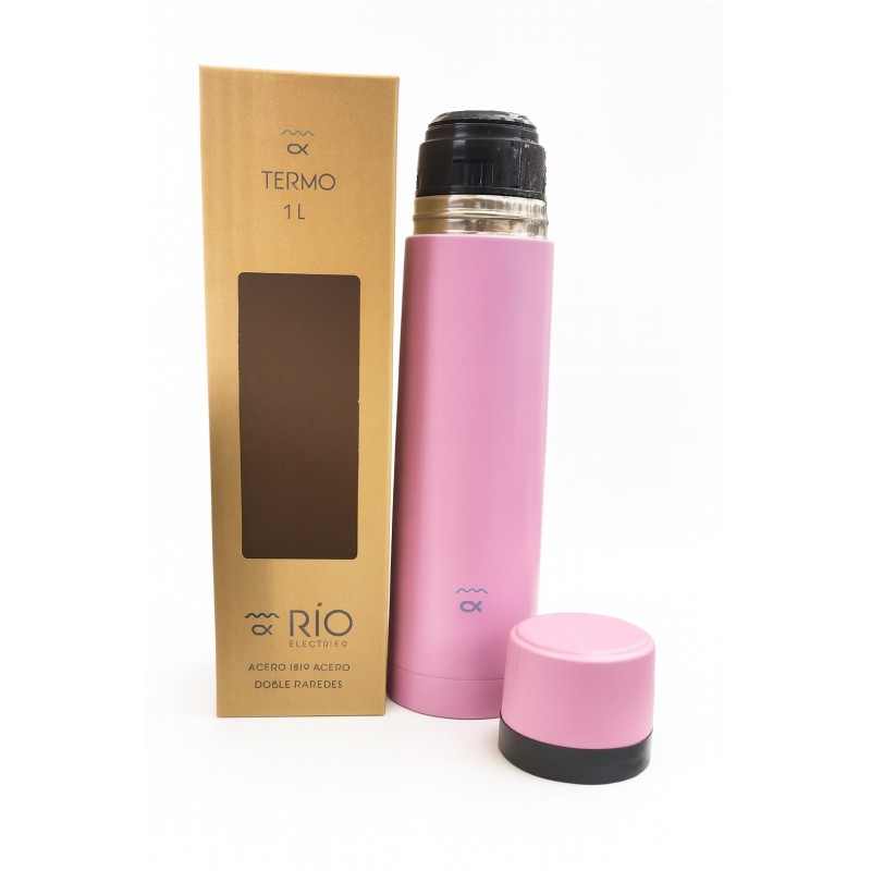 Termo Río 1L – Color Rosa
