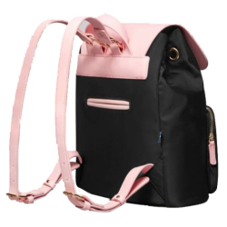 Mochila Gaston Luga Parlan rosa/negra