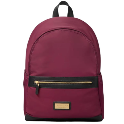 Mochila Gaston Luga en color burdeos y negro