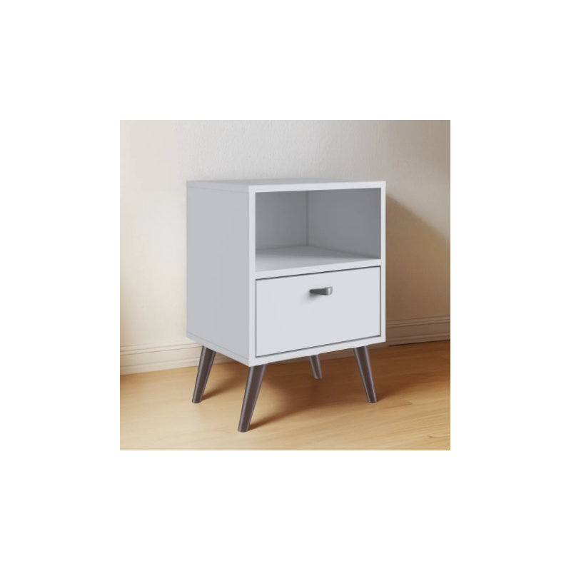 Mesa de luz GRANADA compacta con cajón