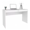 Escritorio Blanco Línea Premium de MDP con 2 Cajones – Muebles Web