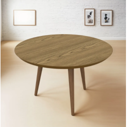 Mesa Ratona Redonda Estilo Nórdico