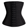 Faja Corset Modeladora Negra para Mujer – Sin Látex, 3 Talles