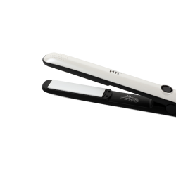 Plancha Alisadora HTC de Cerámica Turmalina – Uso en Seco y Húmedo