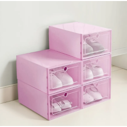 Caja Organizadora de Zapatos Apilable – Varios Colores y Tamaños