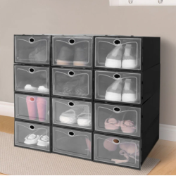 Caja Organizadora de Zapatos Apilable – Varios Colores y Tamaños