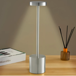 Lámpara LED Recargable Touch 3 Tonos de Luz | Mesa, Escritorio o Noche