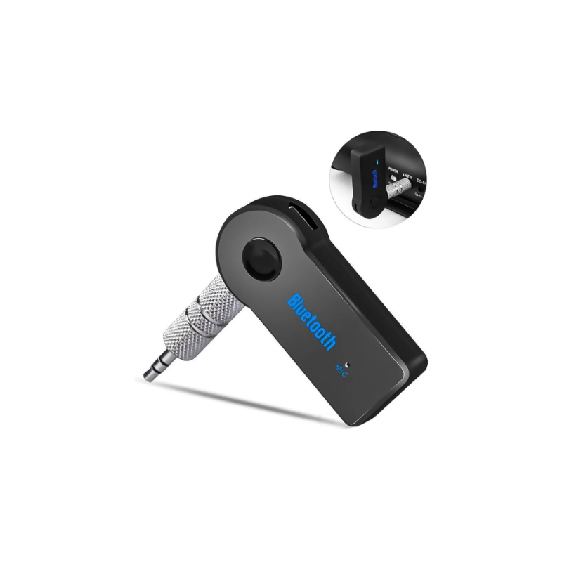 Receptor de Audio Bluetooth USB Jack 3.5mm para Auto y Hogar