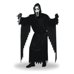 Disfraz Scream niño: capa, cinto y careta – Talles S/M/L