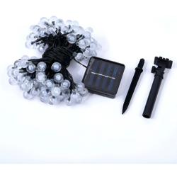 Guirnalda Solar 30 LED Multicolor 6,5 m IP65 – 8 Modos