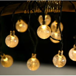 Guirnalda Solar 30 LED Multicolor 6,5 m IP65 – 8 Modos