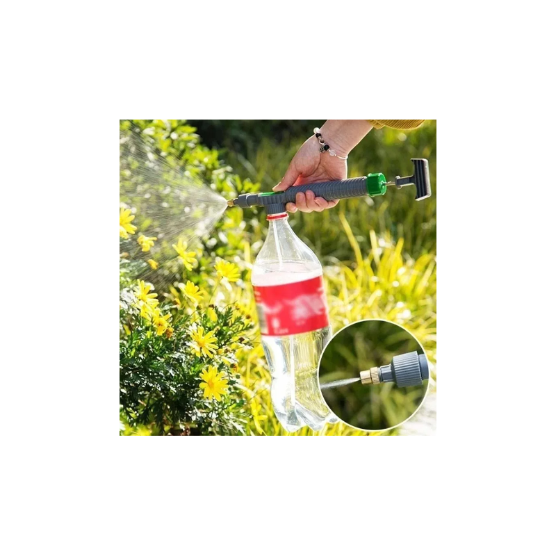 Rociador de Botella 29 cm – Pulverizador Multiuso Ajustable y Liviano