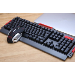 Combo gamer inalámbrico HK50 – Teclado + Mouse con DPI ajustable