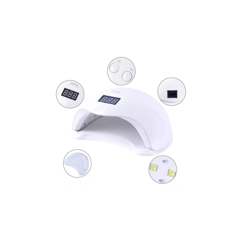 Cabina UV/LED para Uñas con Temporizador y Display Digital