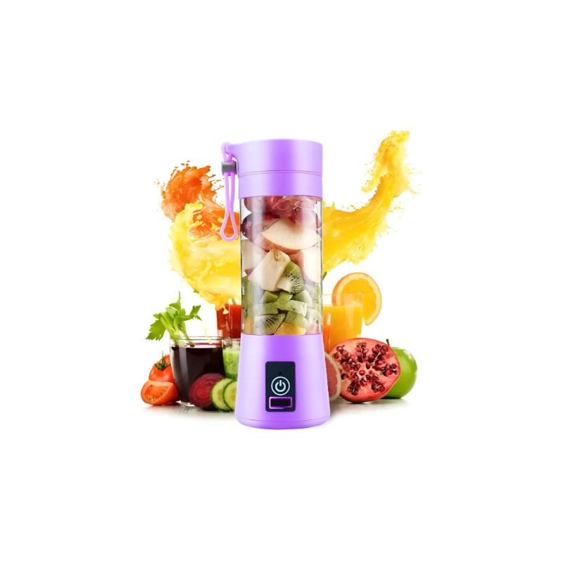 Licuadora Batidora Portátil USB 1 L – Imperial, 10 W (Azul)