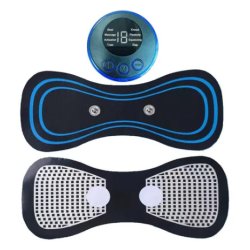 Mini Masajeador EMS/TENS Portátil USB – 8 Modos, 19 Niveles