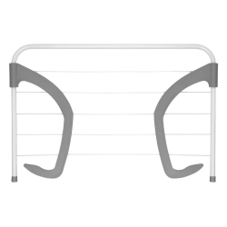 Tendedero plegable balcón 50×28 cm de acero inoxidable – Comprá hoy