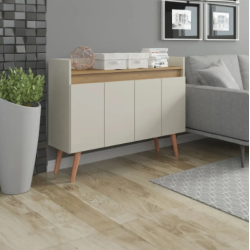 Aparador Quésal 4 puertas 1.08 m MDP y pino – Comprá online