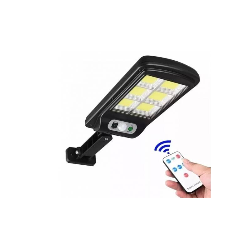 Foco solar LED con sensor de movimiento