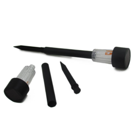 Lámpara solar para jardín estaca 35 cm (LED blanca)