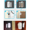 Kit 3 Alarmas para Puertas y Ventanas LL-9805 Sensor de Apertura