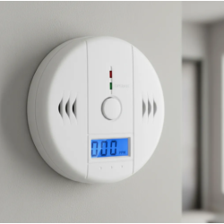 Detector de Humo y Monóxido de Carbono con Alarma 85 dB
