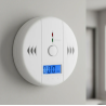 Detector de Humo y Monóxido de Carbono con Alarma 85 dB