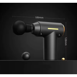 Pistola de Masaje Muscular Vibratorio – Masaje Profundo de Cuello y Espalda