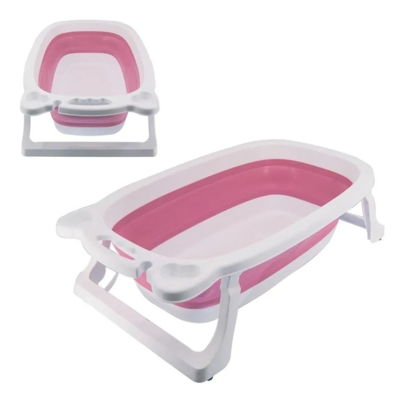 Bañito / Bañera Plegable Antideslizante para Bebés y Niños