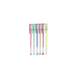 Lapiceras de Gel Colores x6 Unidades ST38321