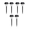 Pack x6 Lámparas Solares LED | Luz cálida para jardín