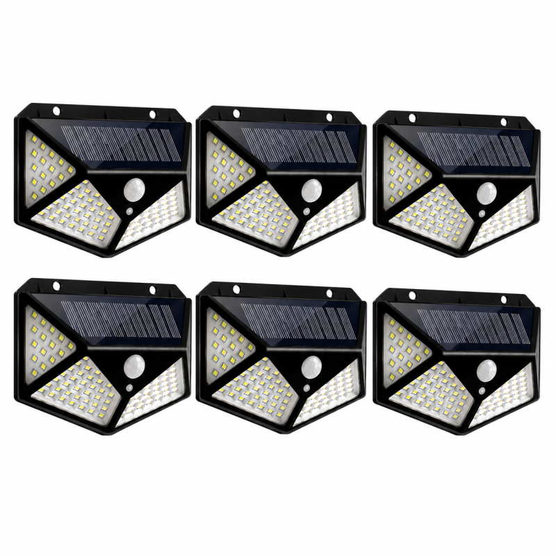 Pack x6 Faroles Solares LED | Sensor de movimiento exterior-96