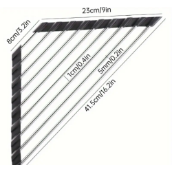 Rejilla Triangular Plegable de Acero Inoxidable WONGIRL – Organizador Esquina Fregadero